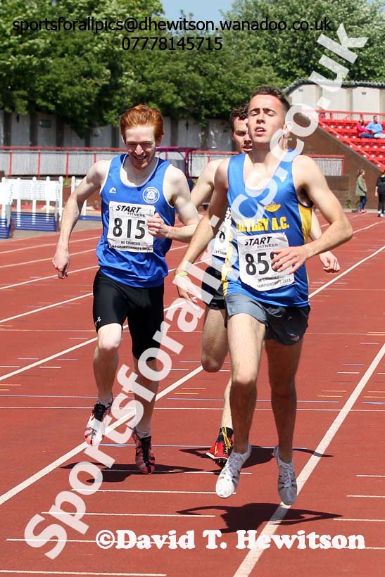 Senior men, North East Track and Field Champs., Gateshead. Photo: David T. Hewitson/Sports for All Pics